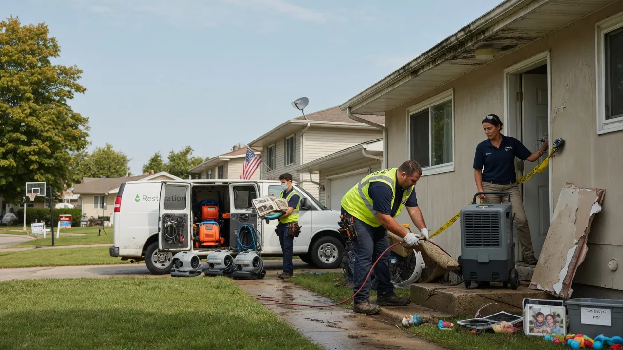 Water Damage Restoration in Middle Bass, OH near me
